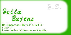 hella bujtas business card